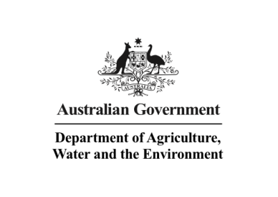 Department of Agriculture, Water and the Environment logo
