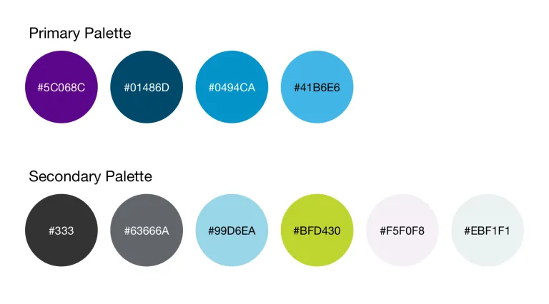 Convivial colour schemes example