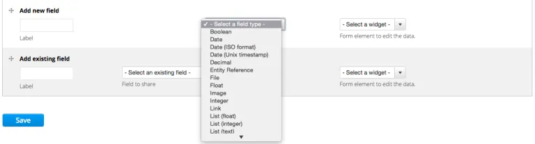 Govcms field type