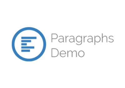 Paragraphs Demo Logo