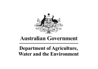 Department of Agriculture, Water and the Environment logo