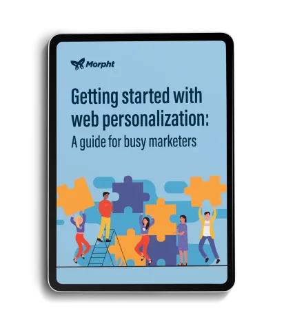 Getting started with web personalisation